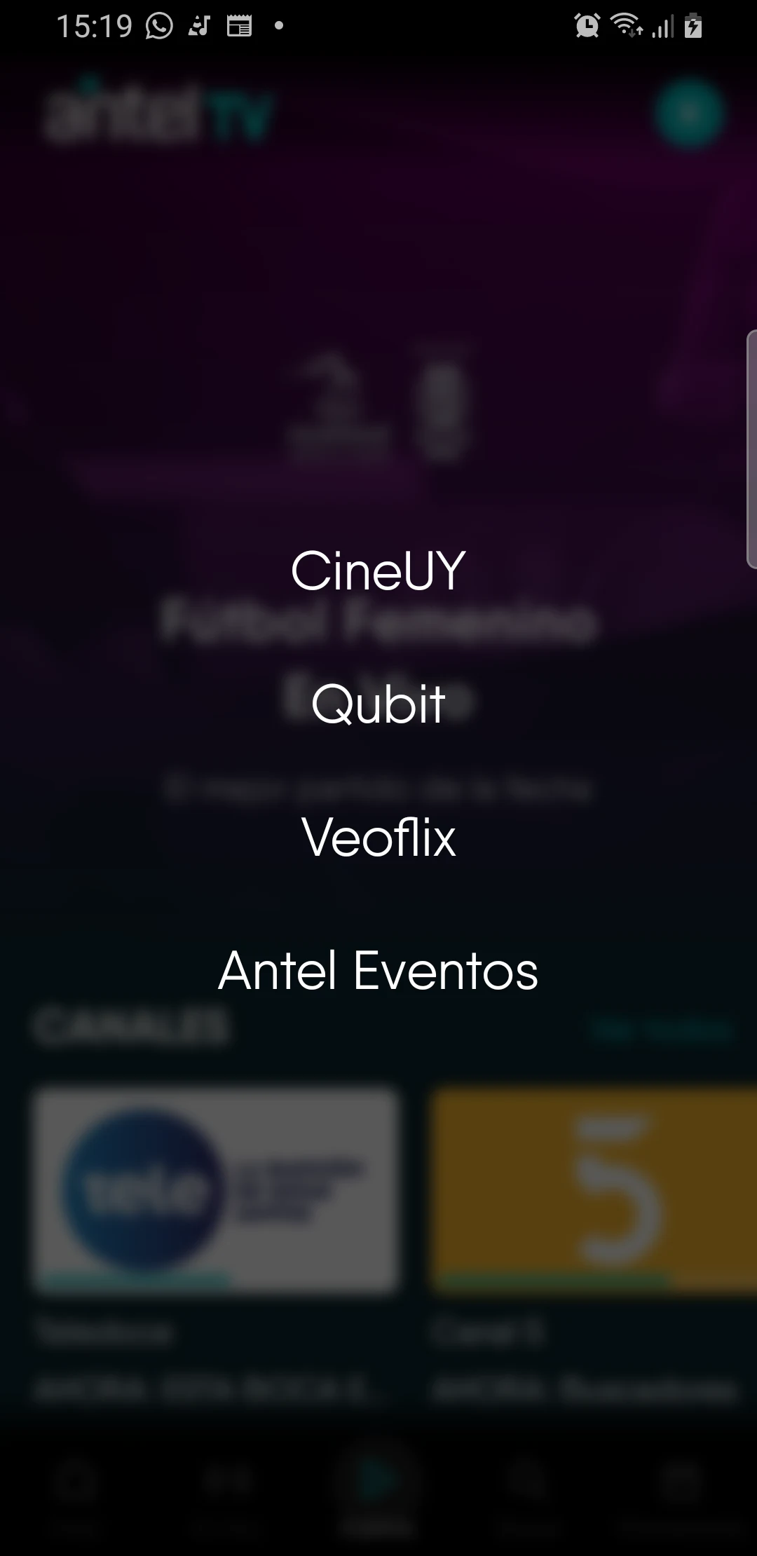 AntelTV screenshot