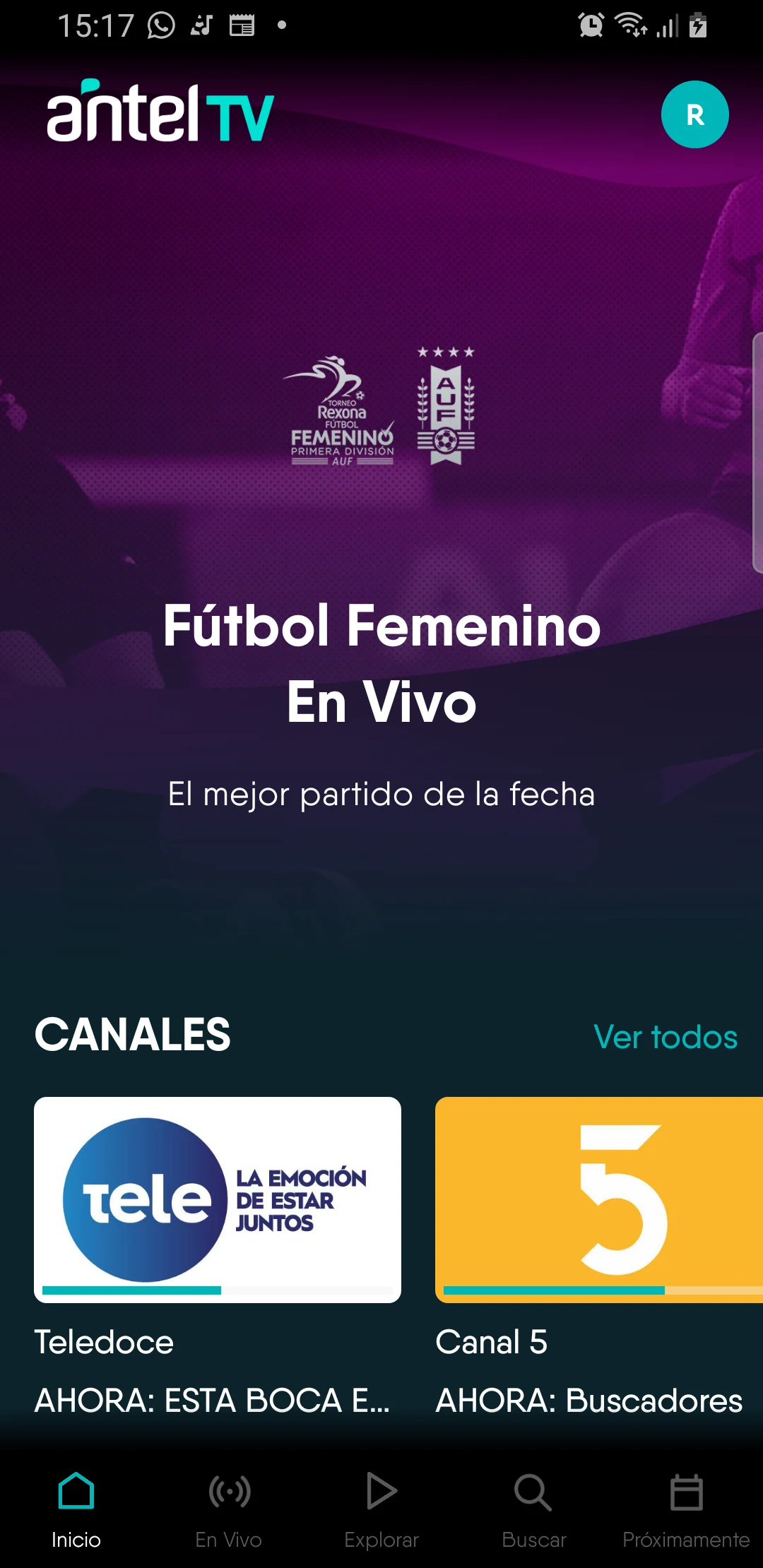 AntelTV screenshot